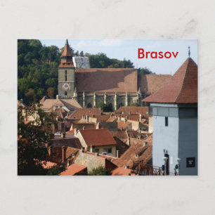 Downtown Brasov Postkarte