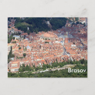 Downtown Brasov Postkarte