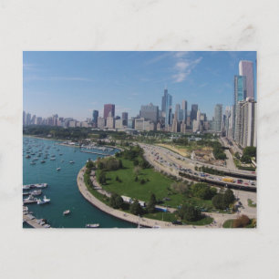 Downtown Chicago Postkarte