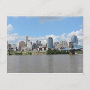 Downtown Cincinnati Skyline Postkarte
