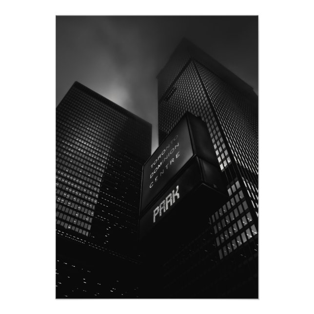 Downtown Fogfest Nr. 16 Fotodruck (Vorne)