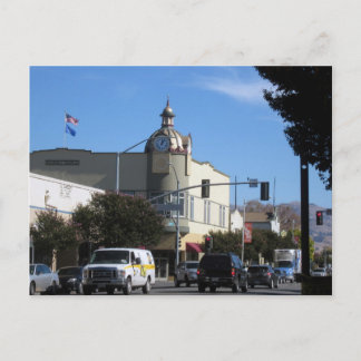 Downtown Hollister, Kalifornien Postkarte