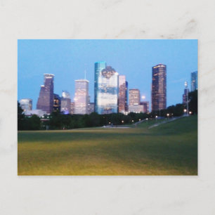 Downtown Houston Postcard Postkarte
