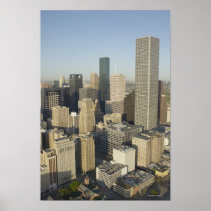 Downtown Houston Poster