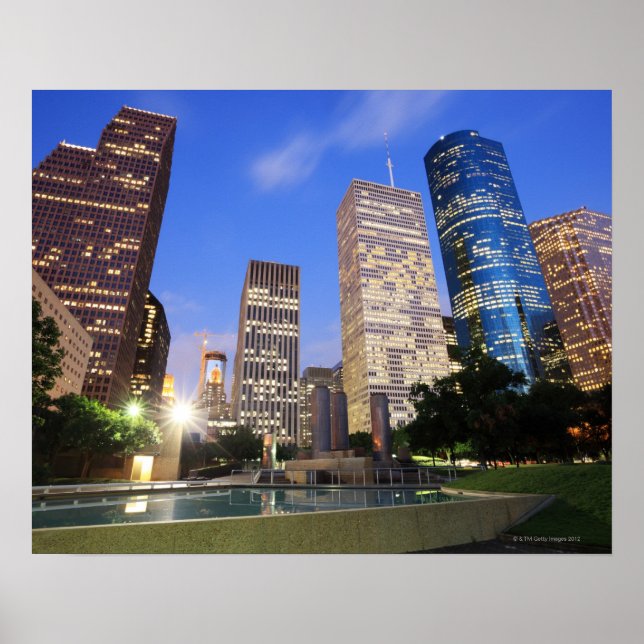 Downtown Houston, Texas Poster (Vorne)