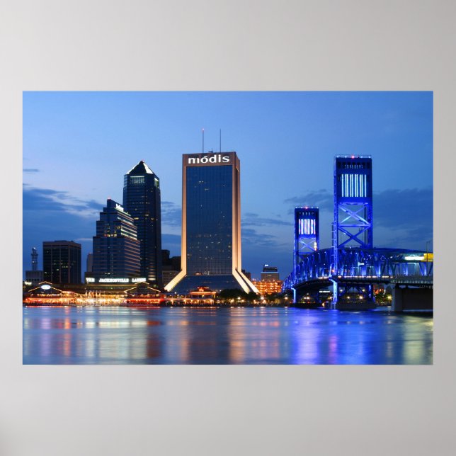 Downtown Jacksonville Poster (Vorne)