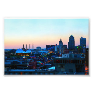Downtown Kansas City at Sunset Fotodruck