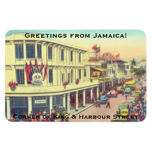 Downtown Kingston, Jamaica (King & Harbour Street) Magnet