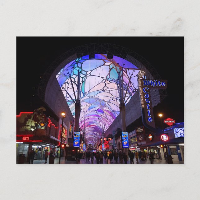 Downtown Las Vegas #3 Postkarte (Vorderseite)