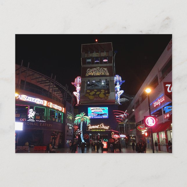 Downtown Las Vegas #7 Postkarte (Vorderseite)