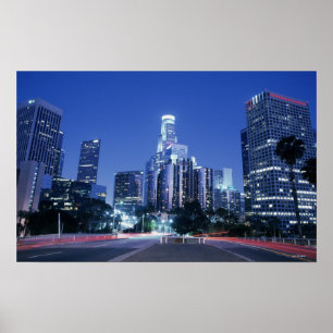 Downtown Los Angeles Poster