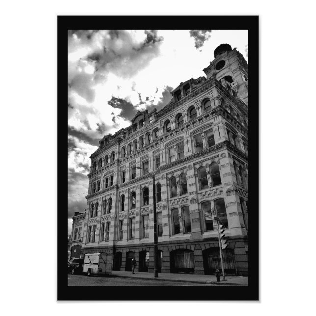 Downtown Milwaukee Gebäude Fotodruck (Vorne)