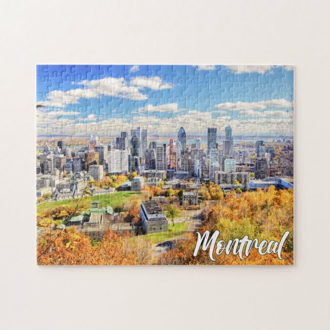 Downtown Montreal, Québec, Kanada Puzzle (Horizontal)