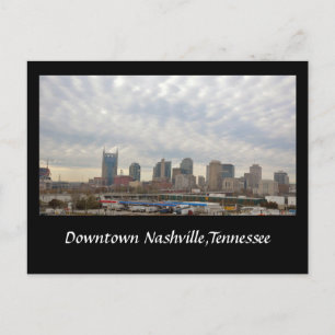 Downtown Nashville, Tennessee Postkarte