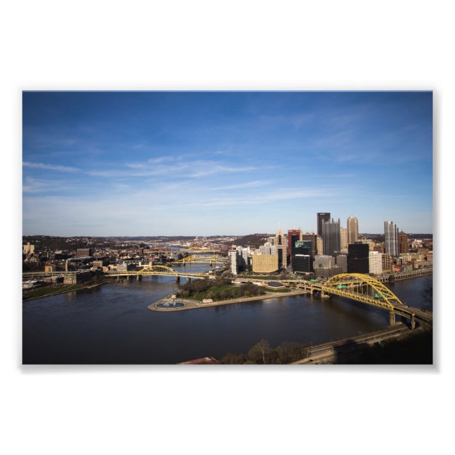 Downtown Pittsburgh, Pennsylvania Fotodruck (Vorne)