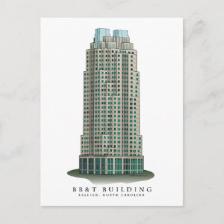 Downtown Raleigh, NC Postkarte