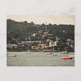 Downtown Samaná - Samaná, DR. Postkarte