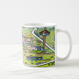 Downtown San Antonio Texas Kaffeetasse