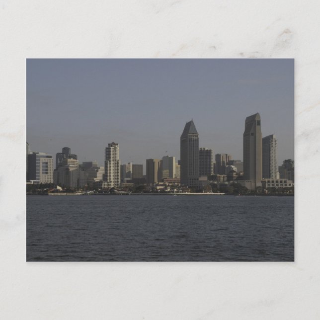 Downtown San Diego Postkarte (Vorderseite)