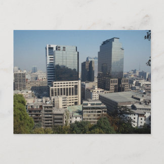 Downtown Santiago, Chile Postkarte