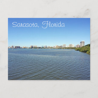 Downtown Sarasota Florida Postkarte