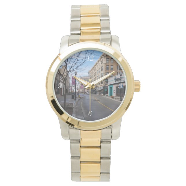 Downtown Springfield Armbanduhr (Vorderseite)