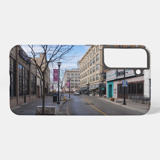 Downtown Springfield Samsung Handy Case Galaxy Hülle (Rückseite (Horizontal))