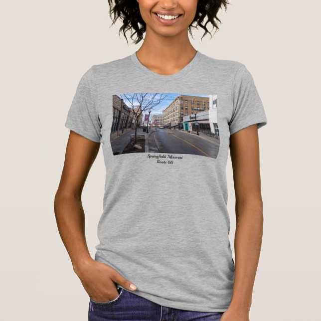 Downtown Springfield T - Shirt (Vorderseite)
