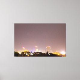 Downtown St. Louis, Missouri at Night Leinwanddruck