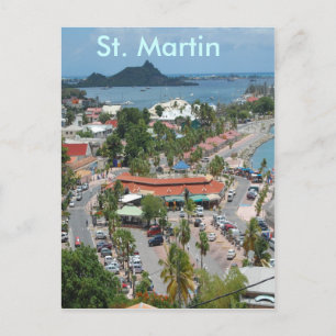 Downtown St. Martin Postkarte