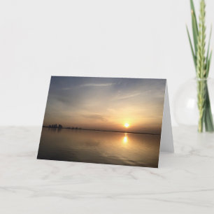 Downtown Tampa at Sunrise Card<Blank Inside> Dankeskarte