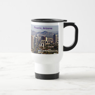 Downtown View von Phoenix, Arizona Reisebecher