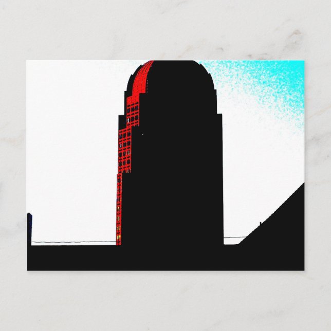 Downtown Winston-Salem, NC Postkarte (Vorderseite)