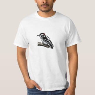 Downy Woodpecker bird Value T - Shirt
