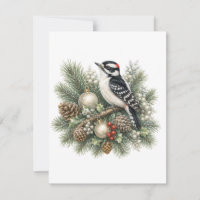 Downy Woodpecker Winter Songbirds Kollektion