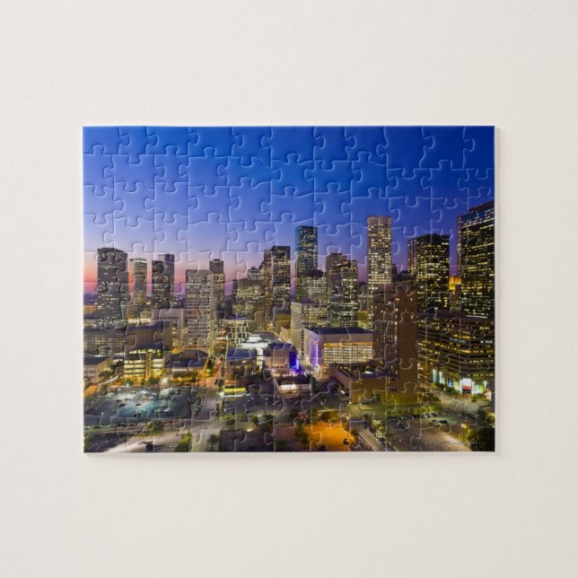Dowtown Houston Puzzle (Horizontal)