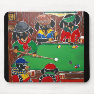 Doxie Billard Mousepad