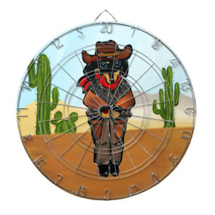 Doxie Gunslinger Dartscheibe
