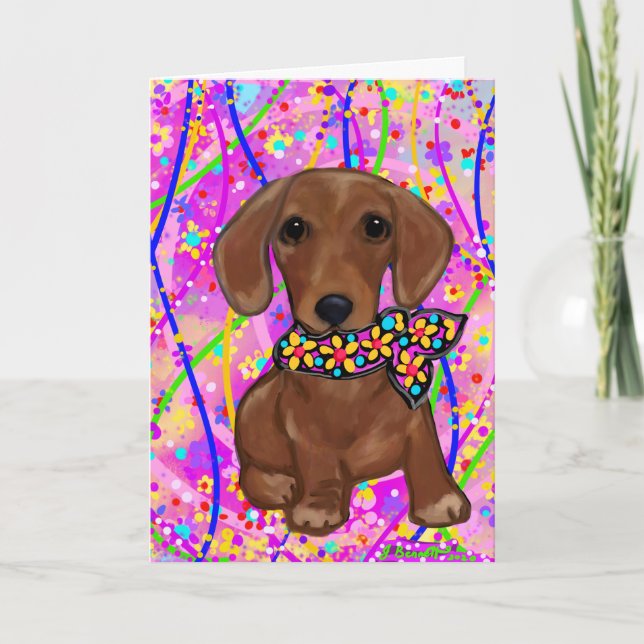 Doxie Karte (Vorderseite)