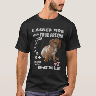 Doxle Hund Mama Heimkostüm, Beagle Dackel Vater, C T-Shirt
