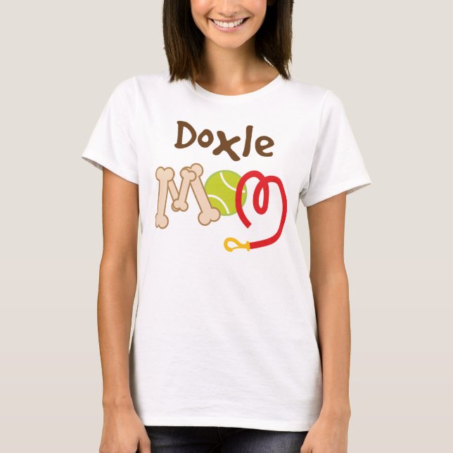 Doxle Hundezucht-Mama-Geschenk T-Shirt (Vorderseite)