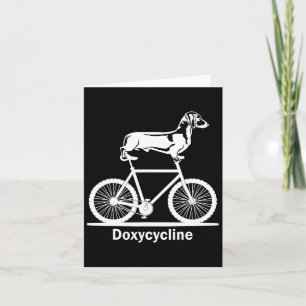 Doxycyclin-Apotheke Pun lustige veterinärmedizinis Karte