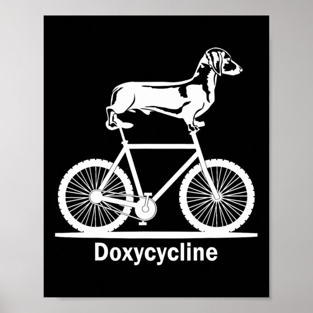 Doxycyclin Pharmacy Pun Funny Veterinary Pharmacie Poster (Vorne)