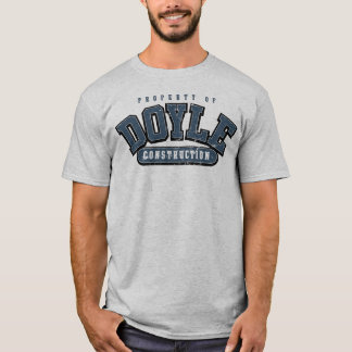 DOYLE BAU, athletisches T-Stück, GRAUES BLAUES T-Shirt