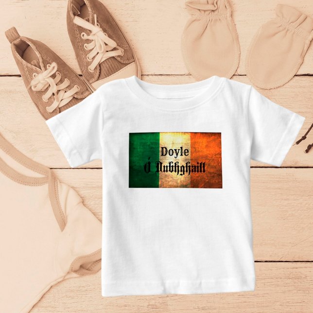 Doyle Irish Flag Baby T-shirt (Von Creator hochgeladen)
