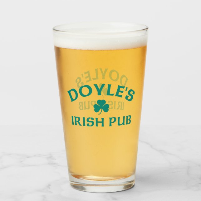 Doyle's Irish Pub Glas (Vorne (Gefüllt))