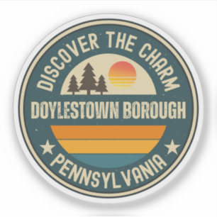 Doylestown borough, Pennsylvania Aufkleber