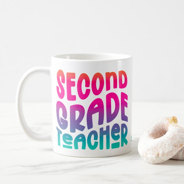 Dozent Colorful Ombre Kaffeetasse (Mit Donut)