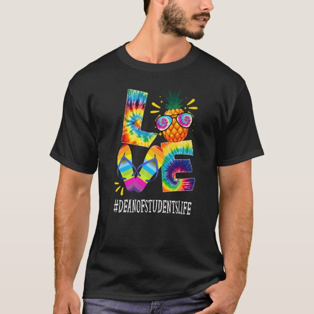 Dozent der Schüler Liebe Ananas Sommer Off Duty Ti T-Shirt (Vorderseite)