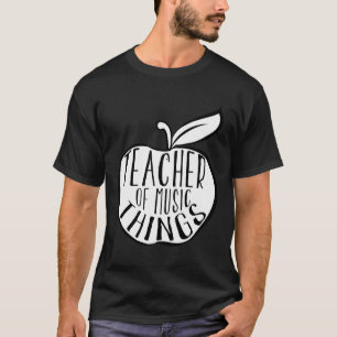 Dozentin für Musik Dinge Cool School Lehrer Lehrer T-Shirt